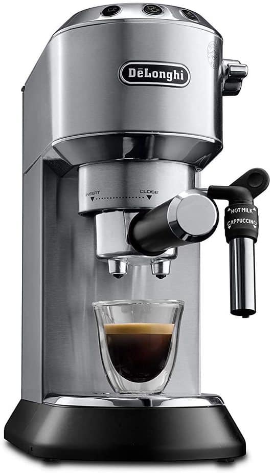 Máquina de café espresso y capuccino De'longhi Dedica