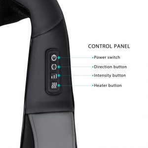 panel de control masajeador
