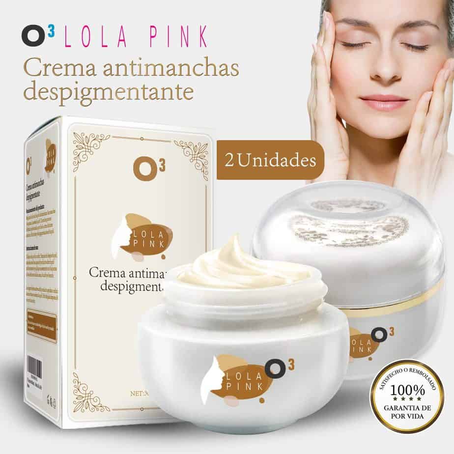 O³ Cremas anti-manchas facial Lola Pink