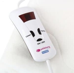 termostato para controlar las funciones del calentador de pies
