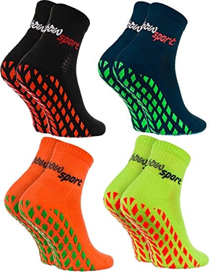 Rainbow Socks - Calcetines antideslizantes adultos
