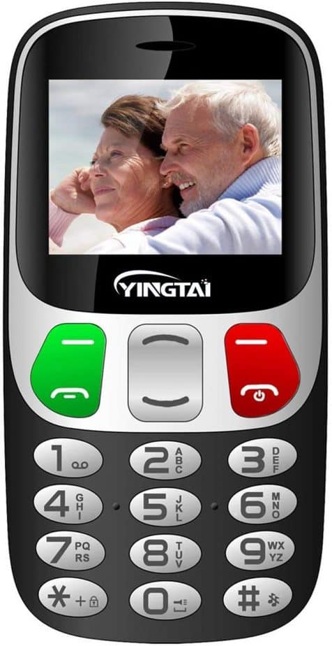 Teléfono Móvil para personas mayores YINGTAI T47 2G
